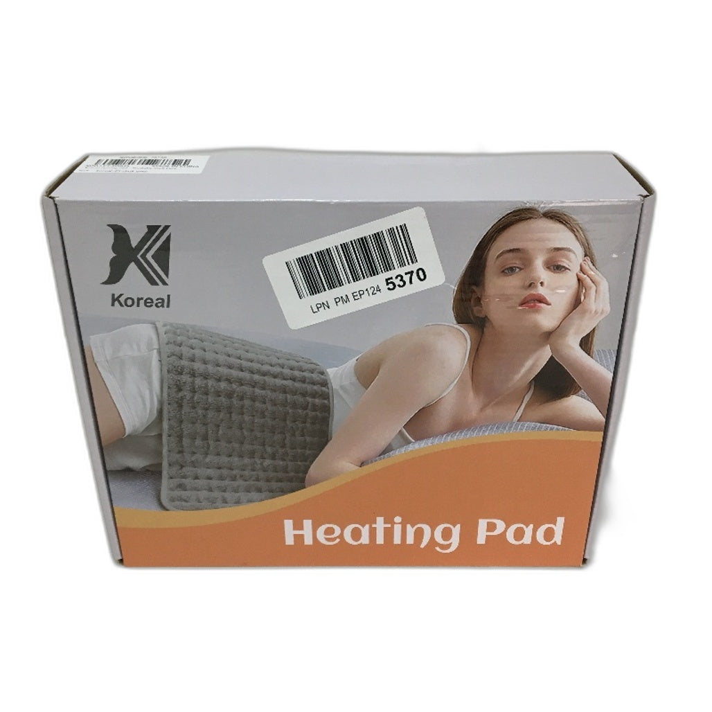 Koreal 74x38cm Grey Electric Heating Pad 6 Heat Levels Model:TK-HP3016 NEW