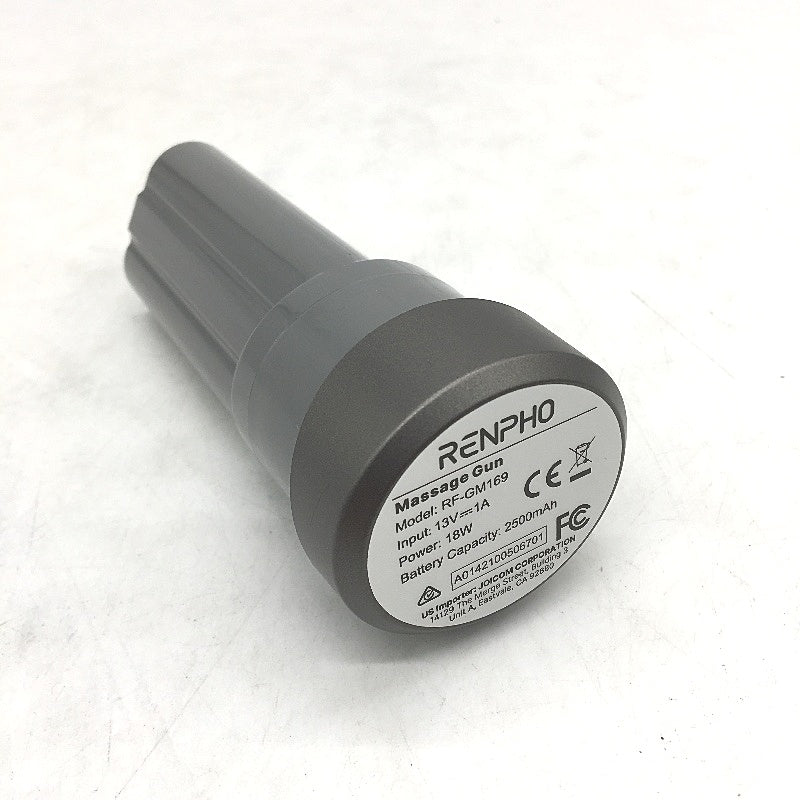 Renpho RF GM169 Massage Gun Handheld Deep Tissue Massager 6 Attachments NEW