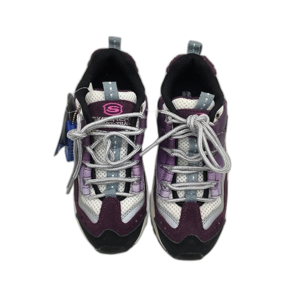 Skechers Sport Energy Purple Lace Up Sneakers Girls Kids Size EUR 32 US 1 DEMO