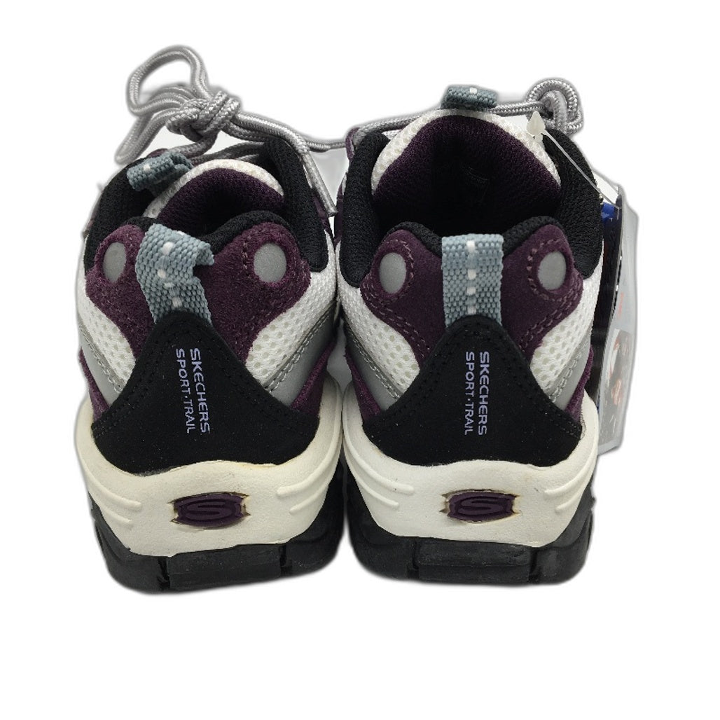 Skechers Sport Energy Purple Lace Up Sneakers Girls Kids Size EUR 32 US 1 DEMO