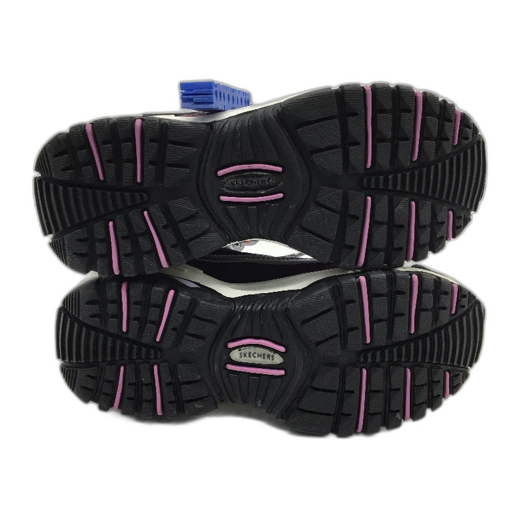 Skechers Sport Energy Purple Lace Up Sneakers Girls Kids Size EUR 32 US 1 DEMO