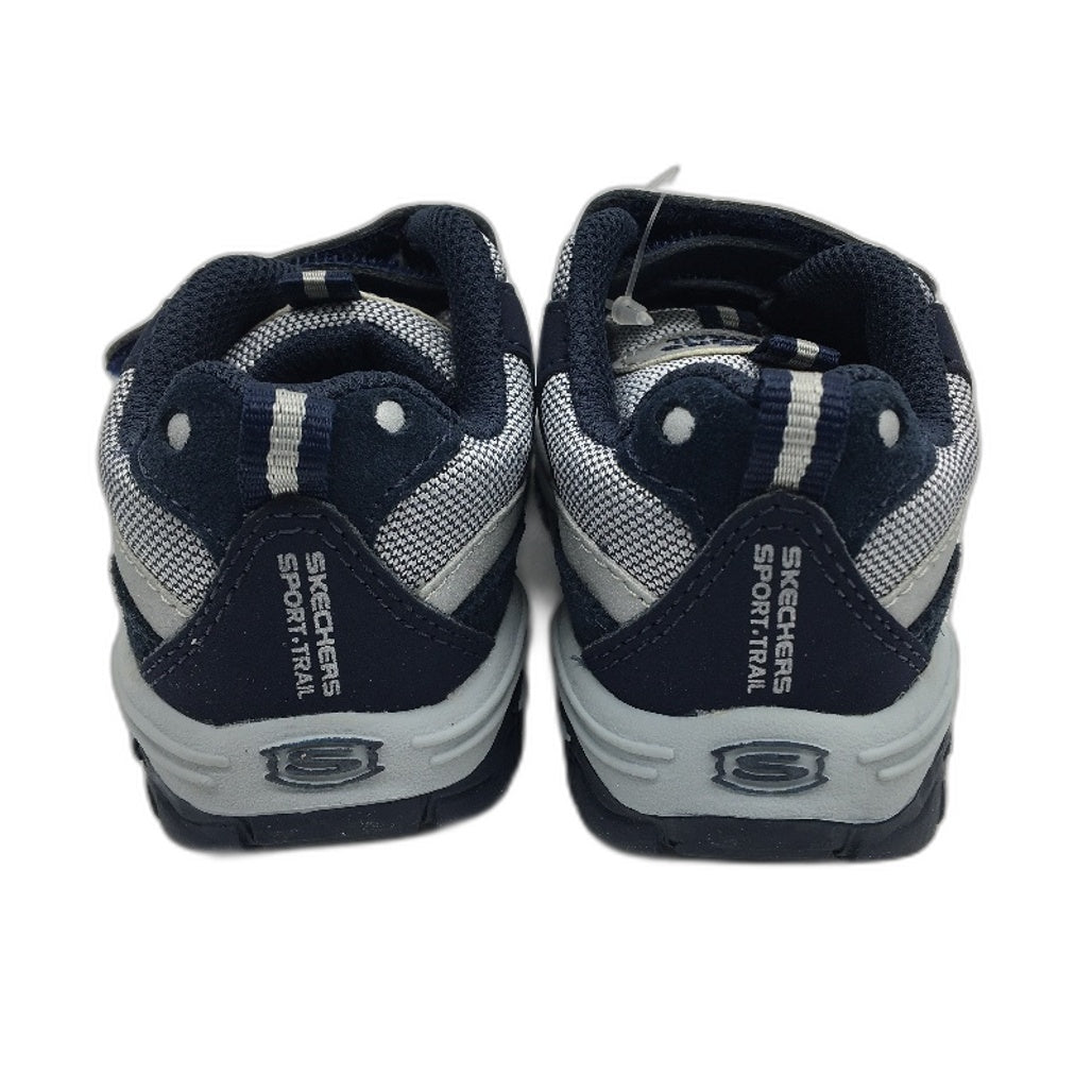 Skechers Sport Double Ups Navy Blue Sneakers Toddler Sze EUR 21.5 US 6 12cm DEMO