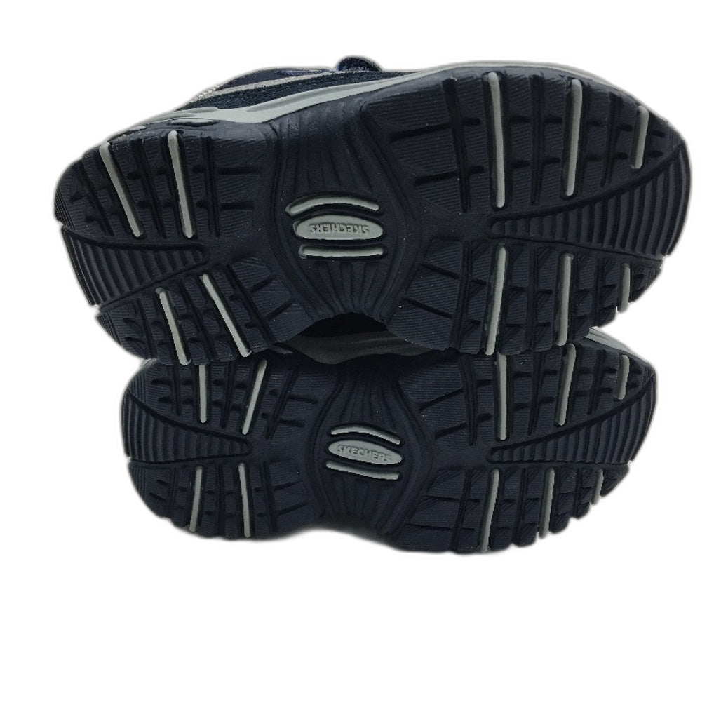 Skechers Sport Double Ups Navy Blue Sneakers Toddler Sze EUR 21.5 US 6 12cm DEMO