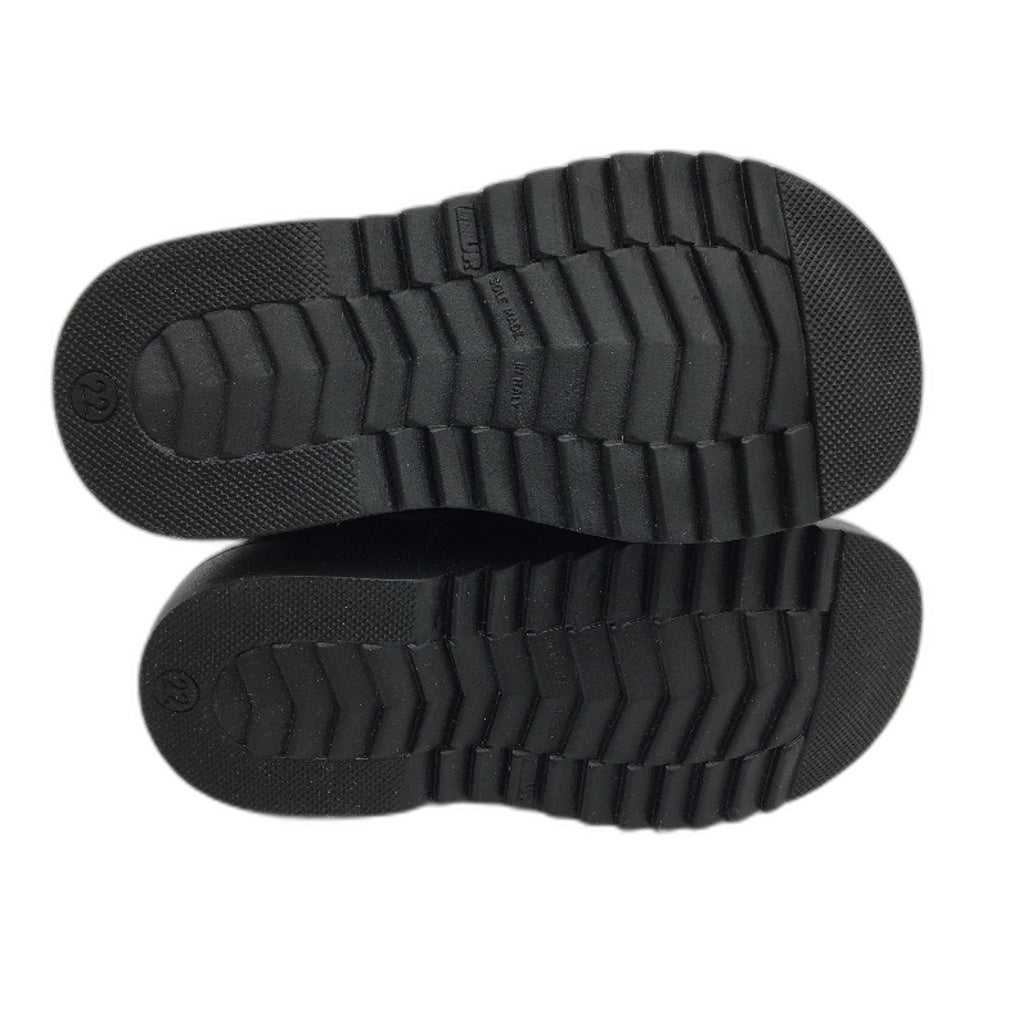 Miccio Navy Abrasiuvato Italian Made Leather Toddler Shoes EU 22-25 14cm NEW