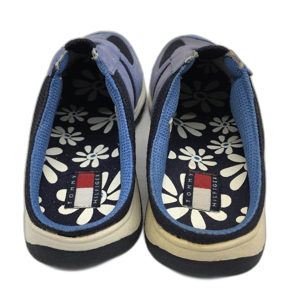 Tommy Hilfiger Blue Backless Slide Sneaker Shoe Youth Size US 1 EUR 32 21cm DEMO