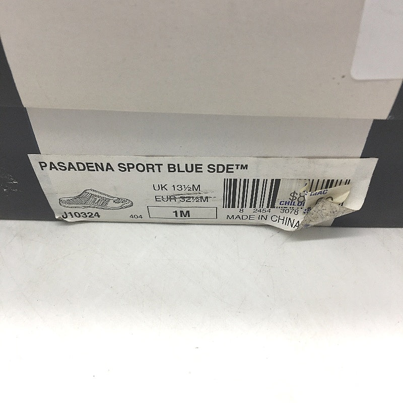 Tommy Hilfiger Blue Backless Slide Sneaker Shoe Youth Size US 1 EUR 32 21cm DEMO