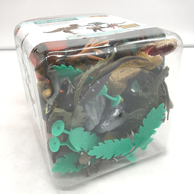 The Knowledge Factory 30 Pcs Assorted Dinosaurs & Accessories Toy Set Age 3+ NEW