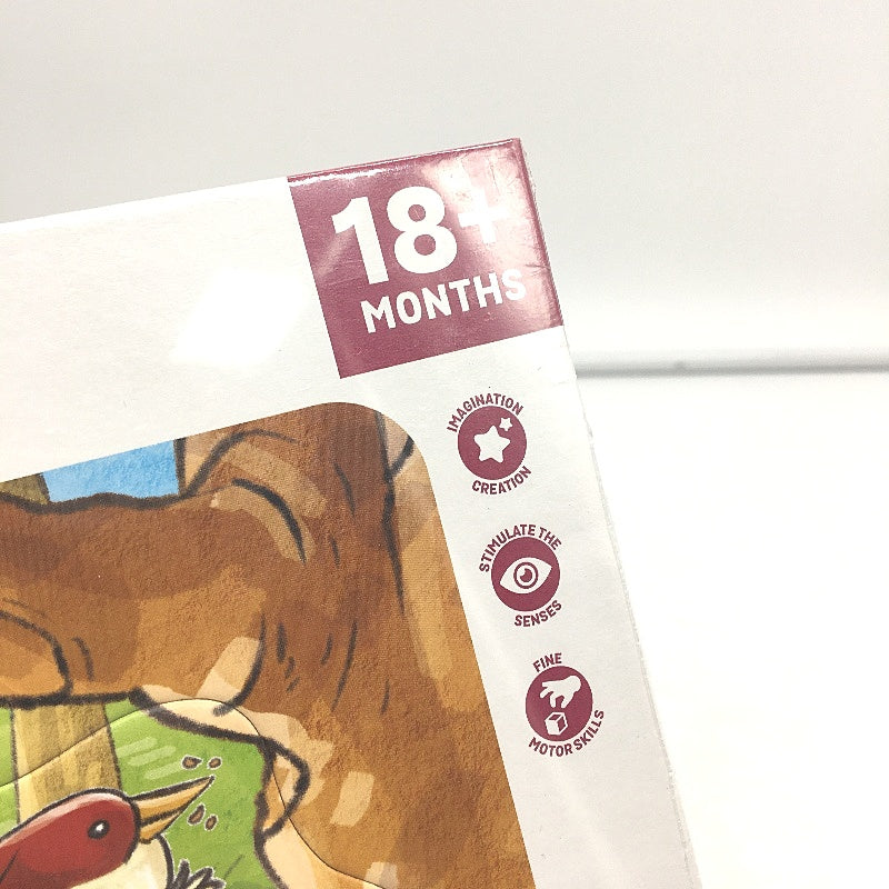 Little Town Game Time 2 Pack Baby Puzzles Forest & Safari Animals Age 18M+ NEW