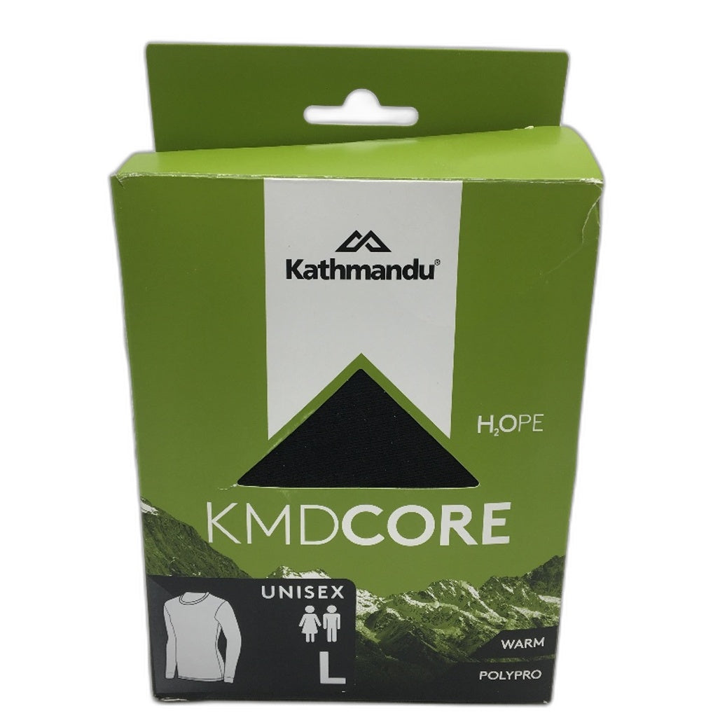 Kathmandu KMDCore Polypro Unisex Long Sleeve Round Neck Thermal Base Layer Top