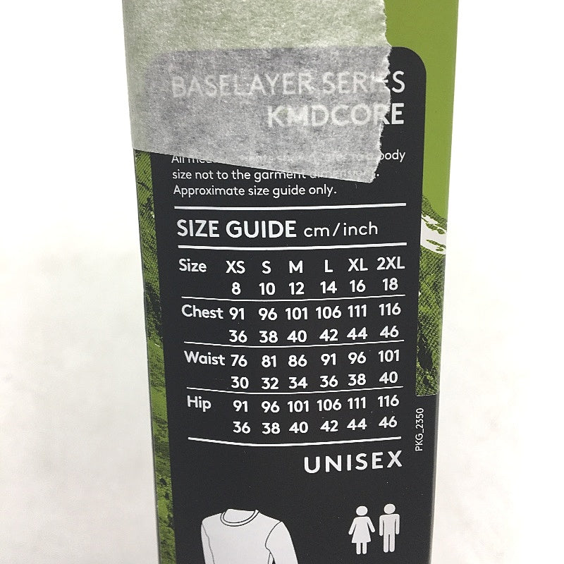 Kathmandu KMDCore Polypro Unisex Long Sleeve Round Neck Thermal Base Layer Top