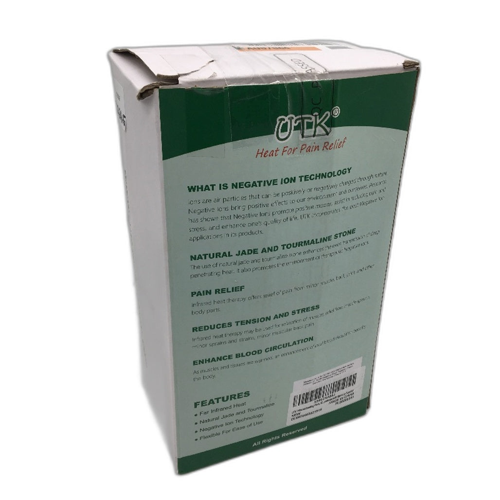 UTK Infrared Heating Pads Electric Heat Belt 10 Jade & 10 Tourmaline Stones NEW