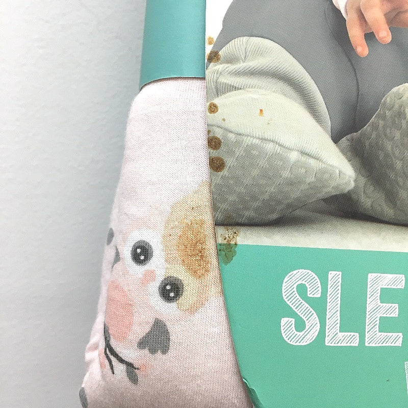 Baby Sleeptime Without Arms Pink Owls Sleepingbag With Legs Sze 3 2-3Years NEW