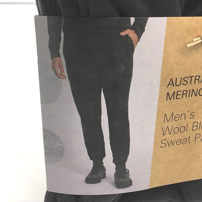 Crane Performance Charcoal Grey Merino Wool Blend Sweat Pants Mens Size XXL NEW