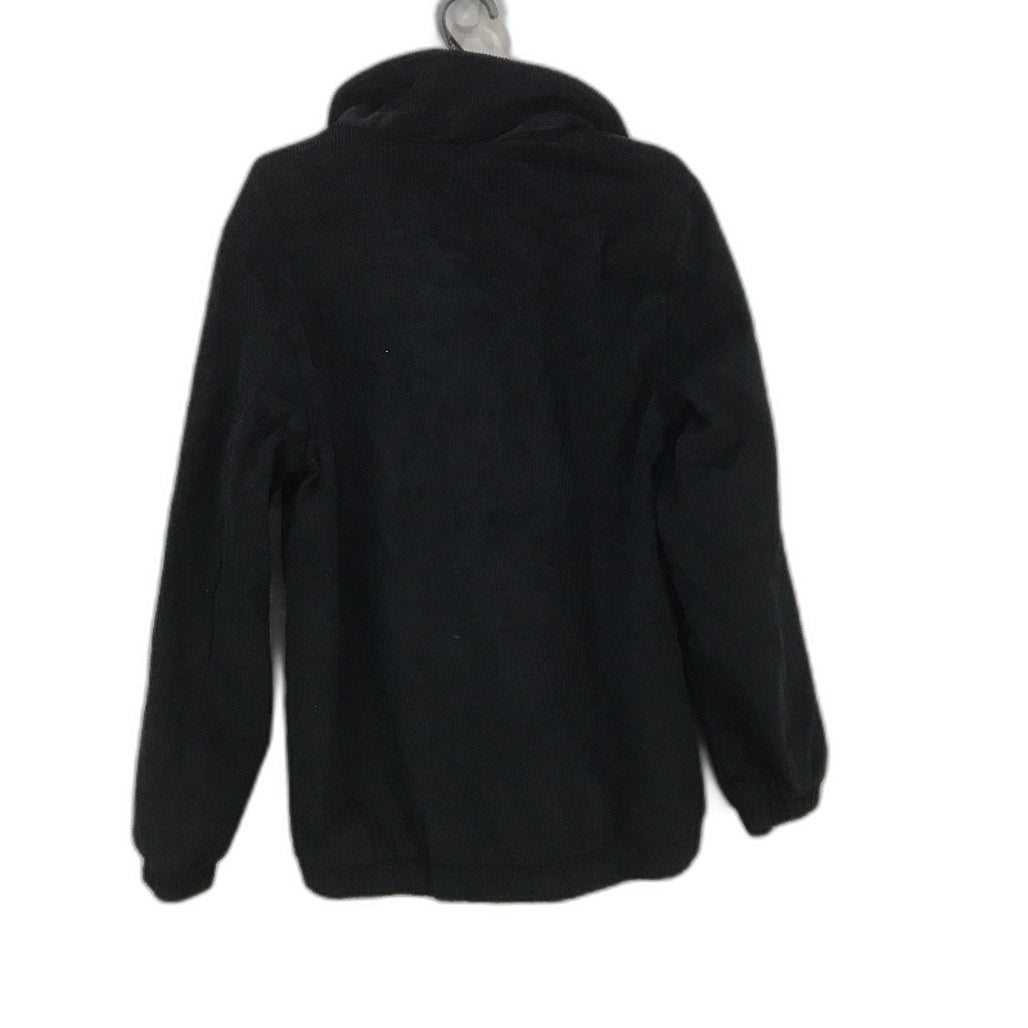 Westbay Black Corduroy Classic Fit 100% Cotton Zip Up Jacket Mens Size L NEW