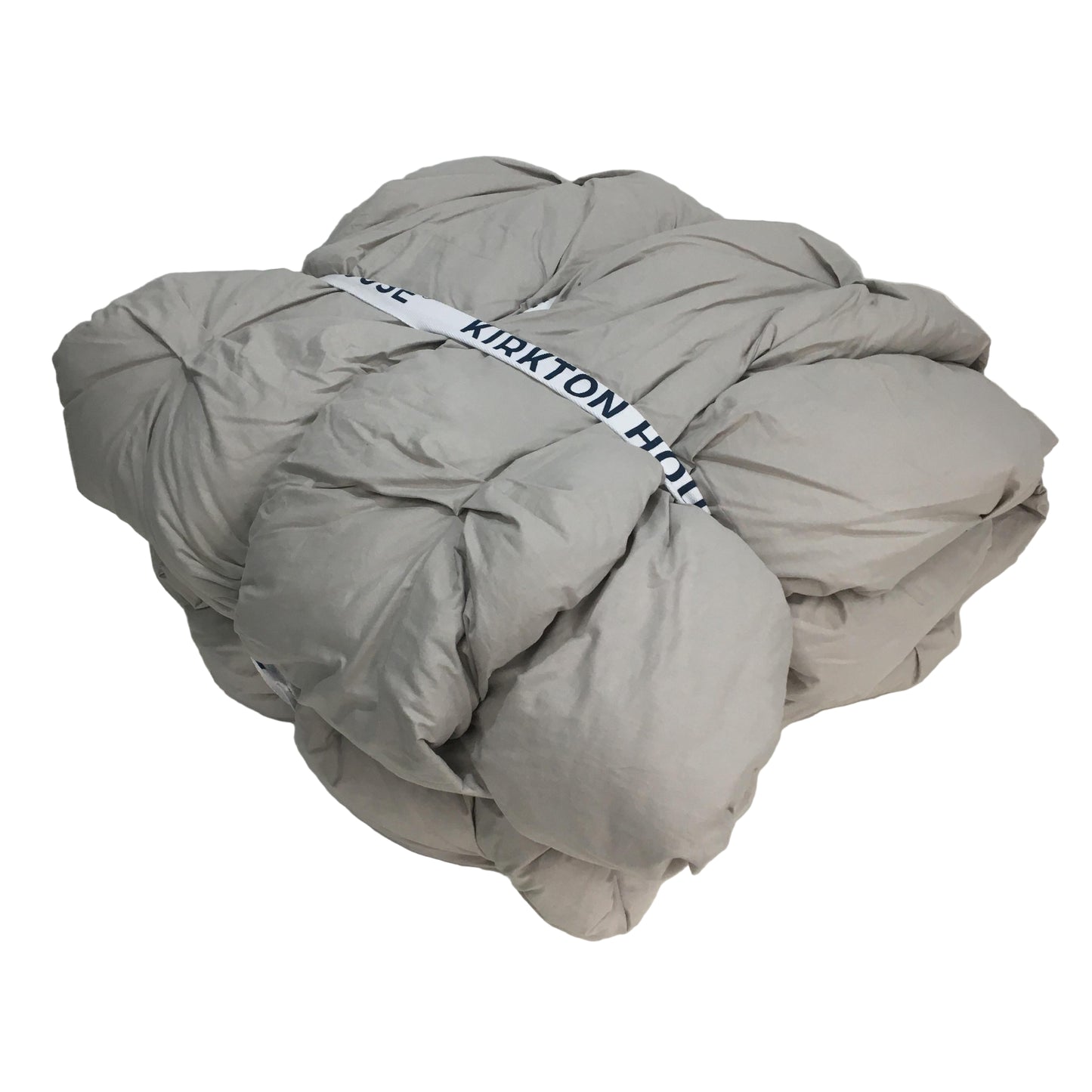 Kirkton House Beige Cotton Coverlet Set Queen/King Size Inc 2 Pilowcases NEW