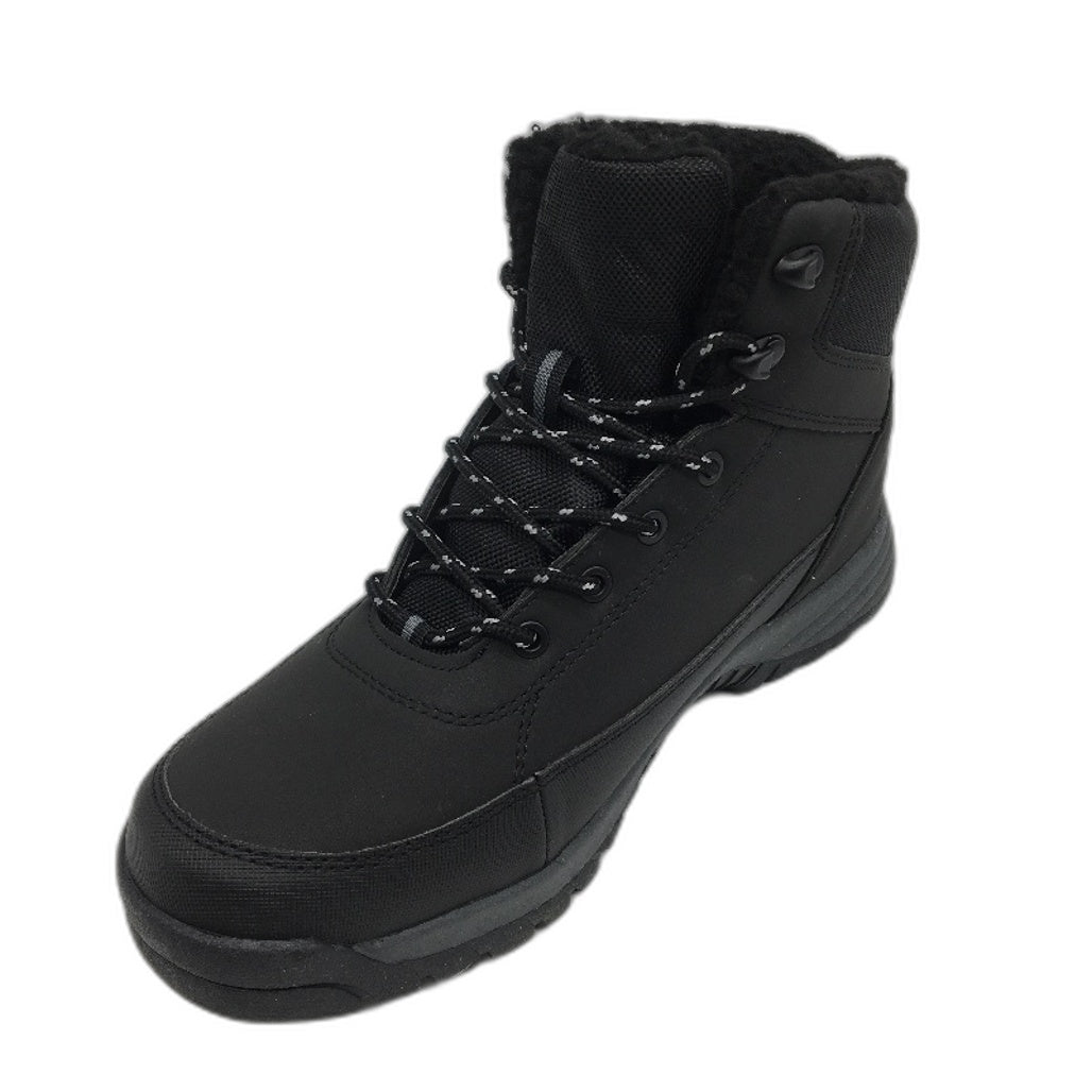 Crane Snow Extreme Thermoboots Fleece Lined Lace Up Black Mens Size 9 NEW