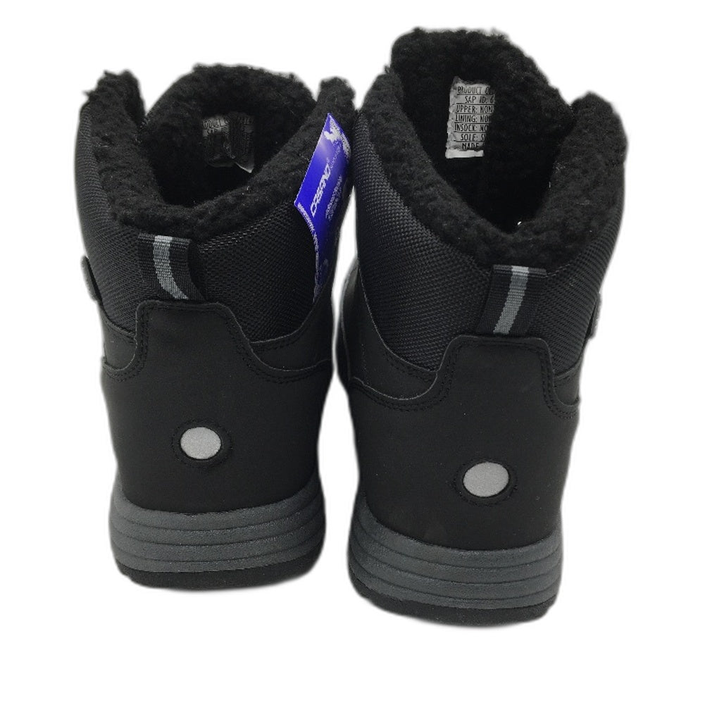 Crane Snow Extreme Thermoboots Fleece Lined Lace Up Black Mens Size 9 NEW