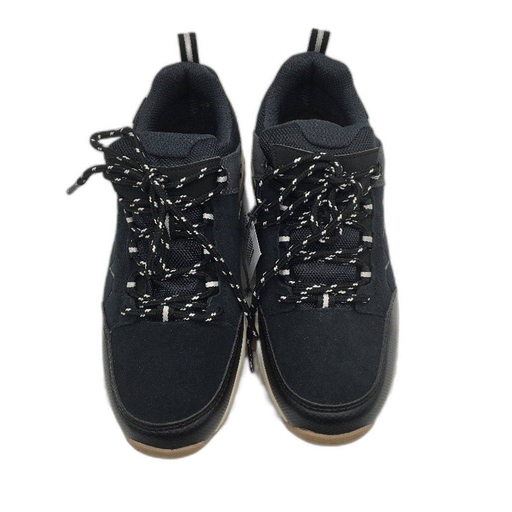 Crane Hiking Low Cut Lace Up Black Leather Upper Sneaker Shoes Ladies Size 7 NEW