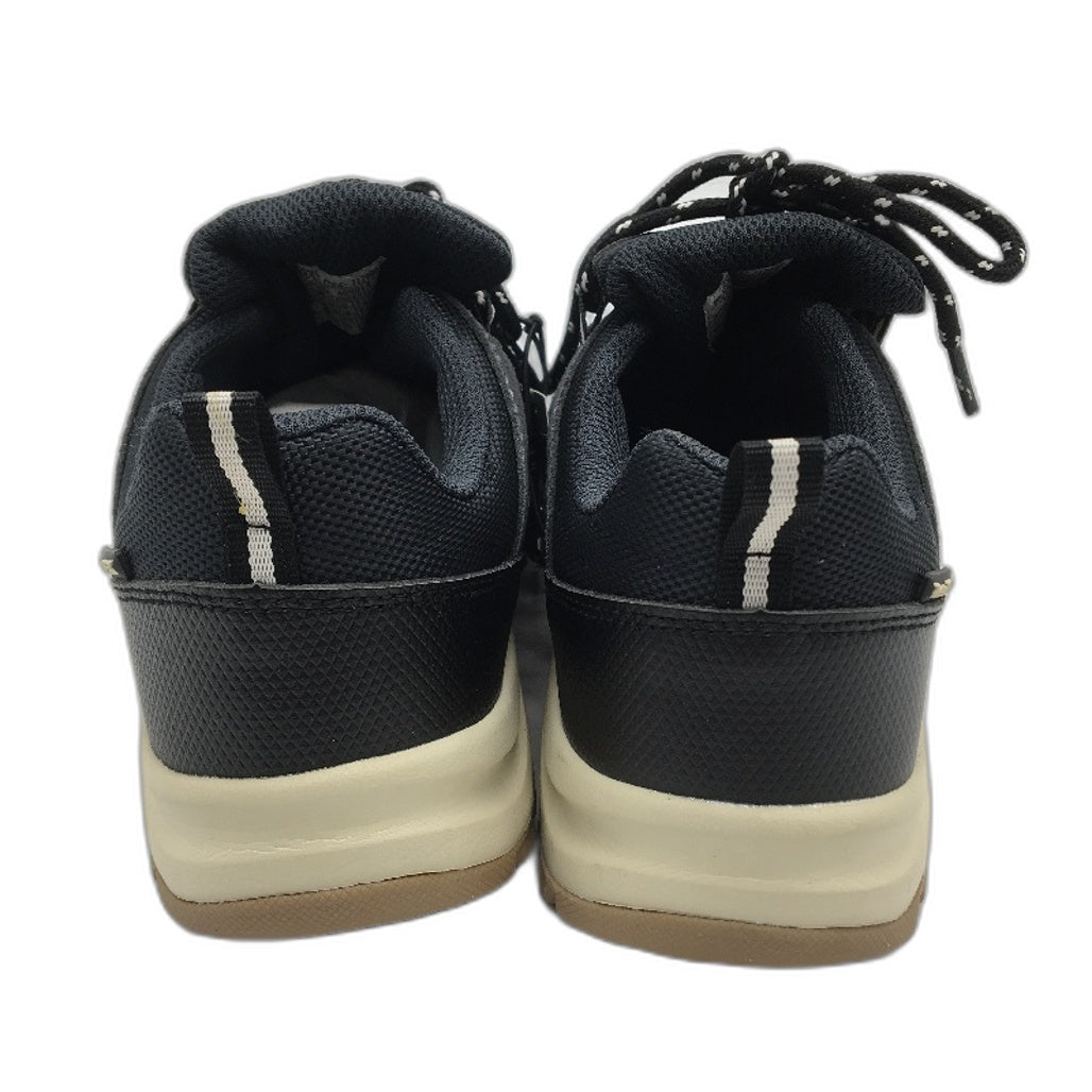 Crane Hiking Low Cut Lace Up Black Leather Upper Sneaker Shoes Ladies Size 7 NEW