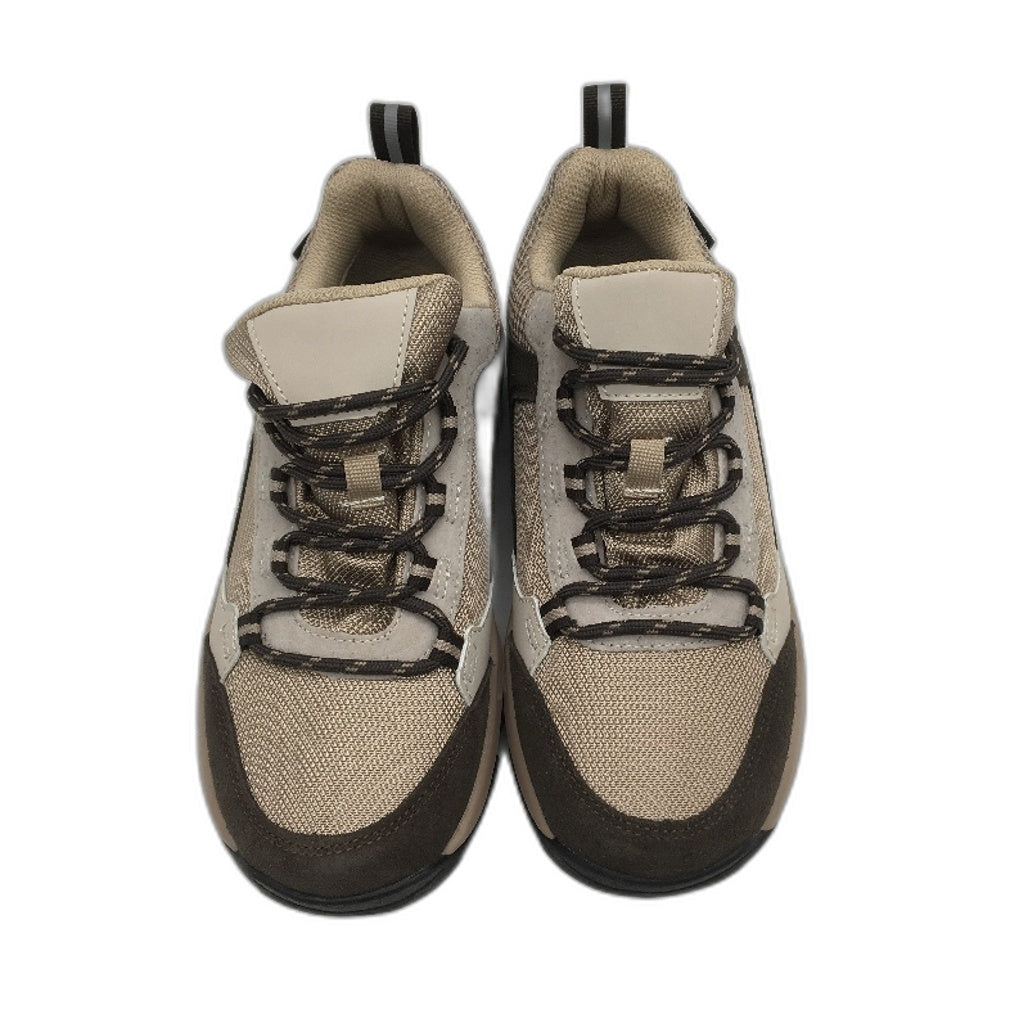 Crane Low Cut Lace Up Brown Tan Hiking Sneaker Style Shoes Ladies Size 7 NEW