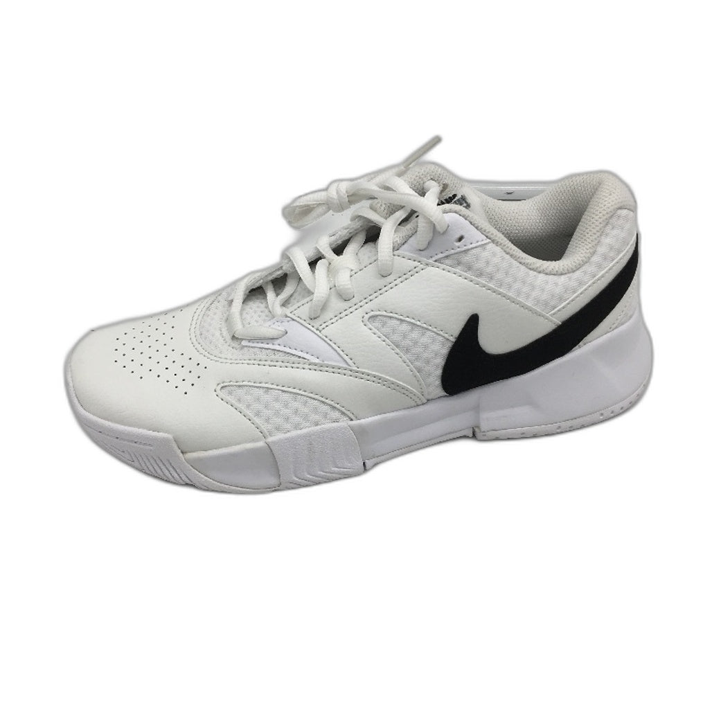 Nike Court Lite 4 White Black Accent Sneakers Ladies Size US 7.5 UK 5 24.5cm NEW
