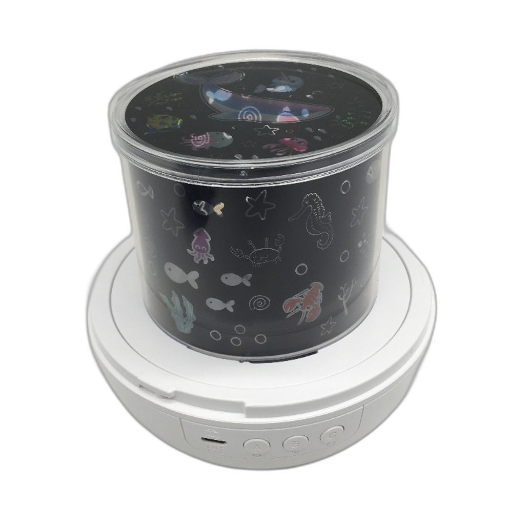 21 Film Rotating Multicolour Projecting Night Light USB Projector NEW