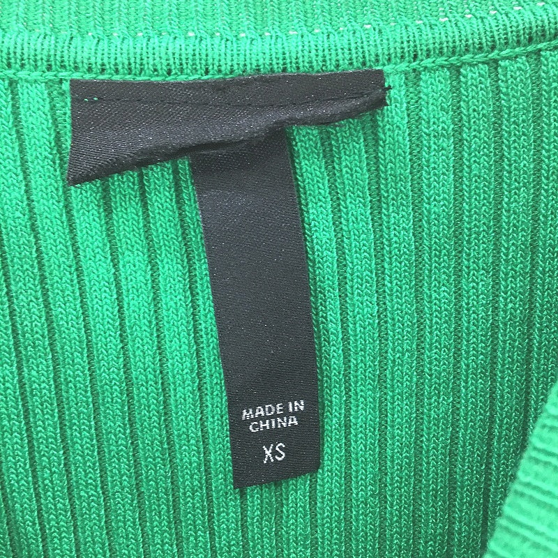 Alice in the Eve Cut Out Knit Green Long Sleeve Midi Dress Ladies Size XS NEW