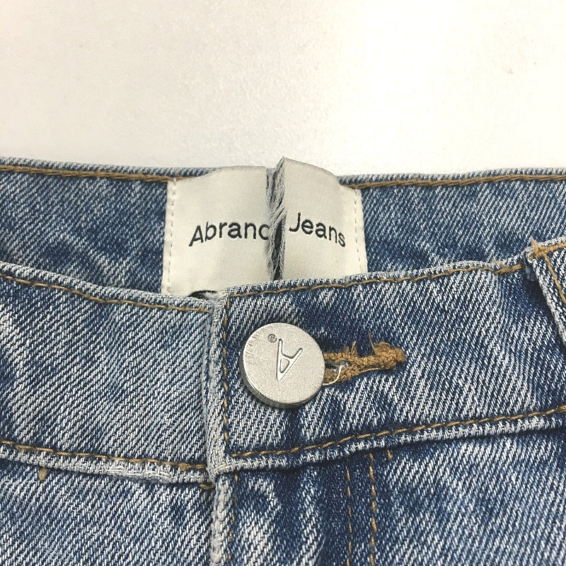 Abrand Jeans A 99 Low Rise Denim Pale Blue Maxi Skirt Ladies Size AU 6 / 24 NEW