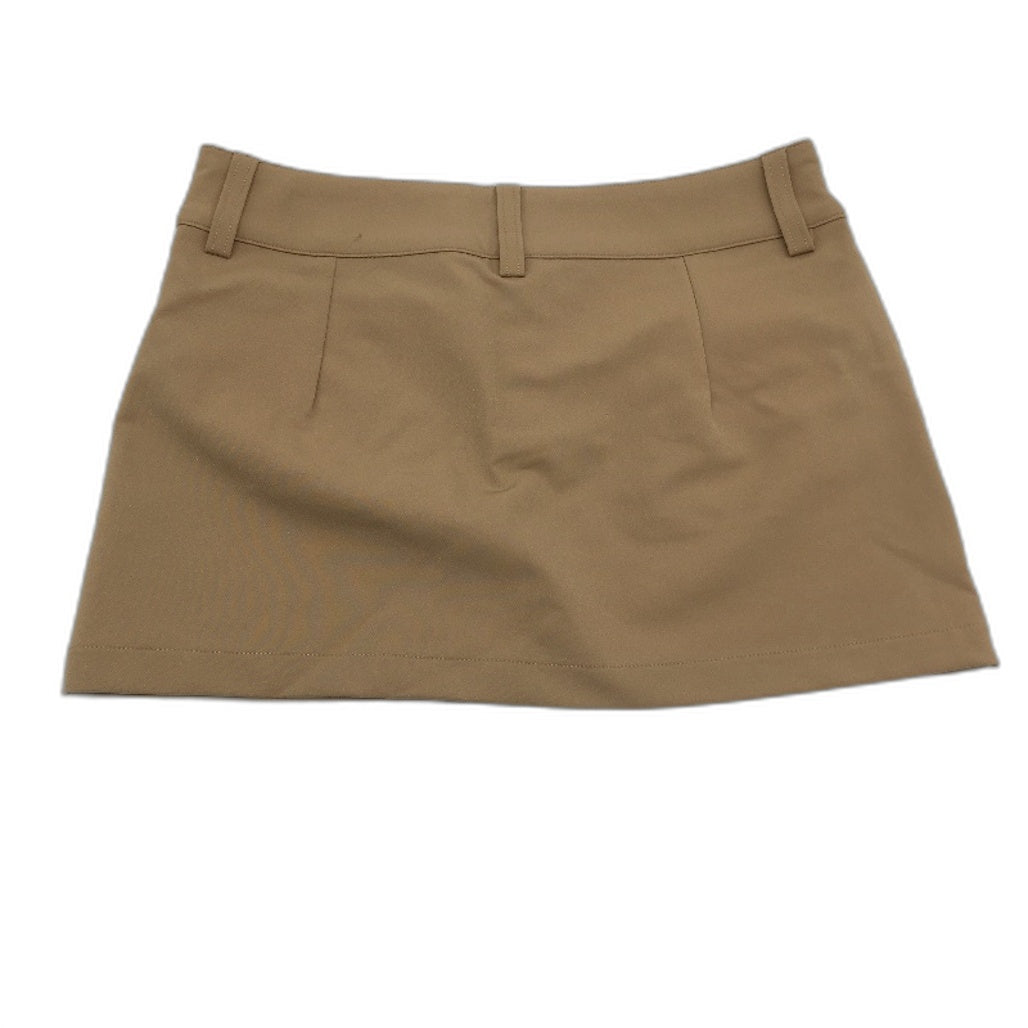 Neon Hart Raquel Corset Detail Beige Mini Skirt Ladies Size XS NEW