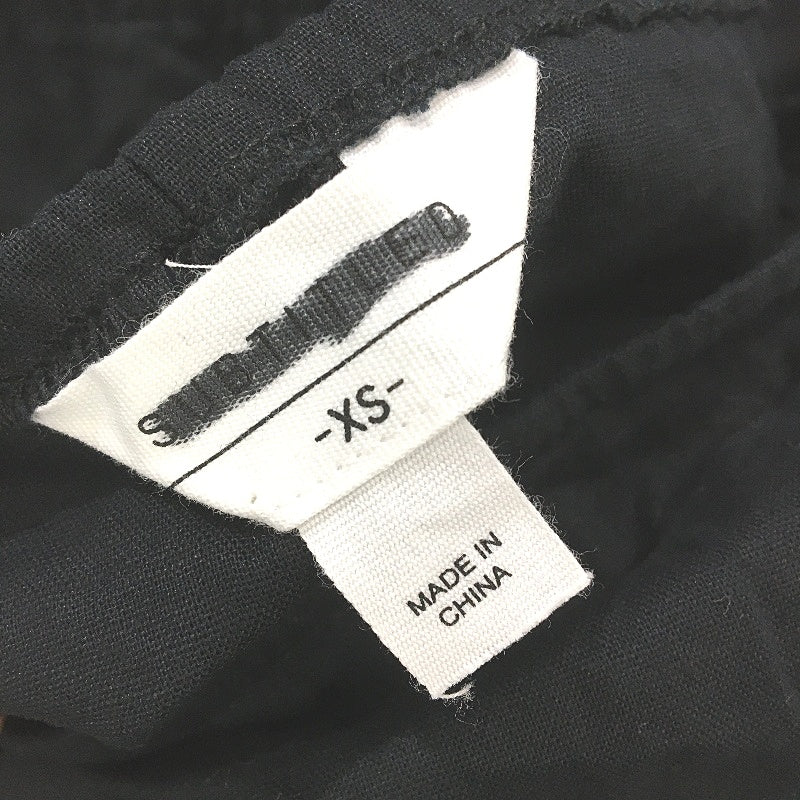 Subtitled Strapless Pitch Black Linen Blend Midi Dress Ladies Size XS NEW