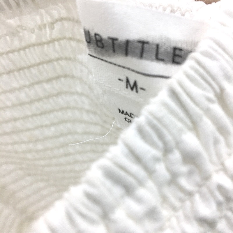 Subtitled Hally Linen White Backless Maxi Dress Ladies Size Medium NEW