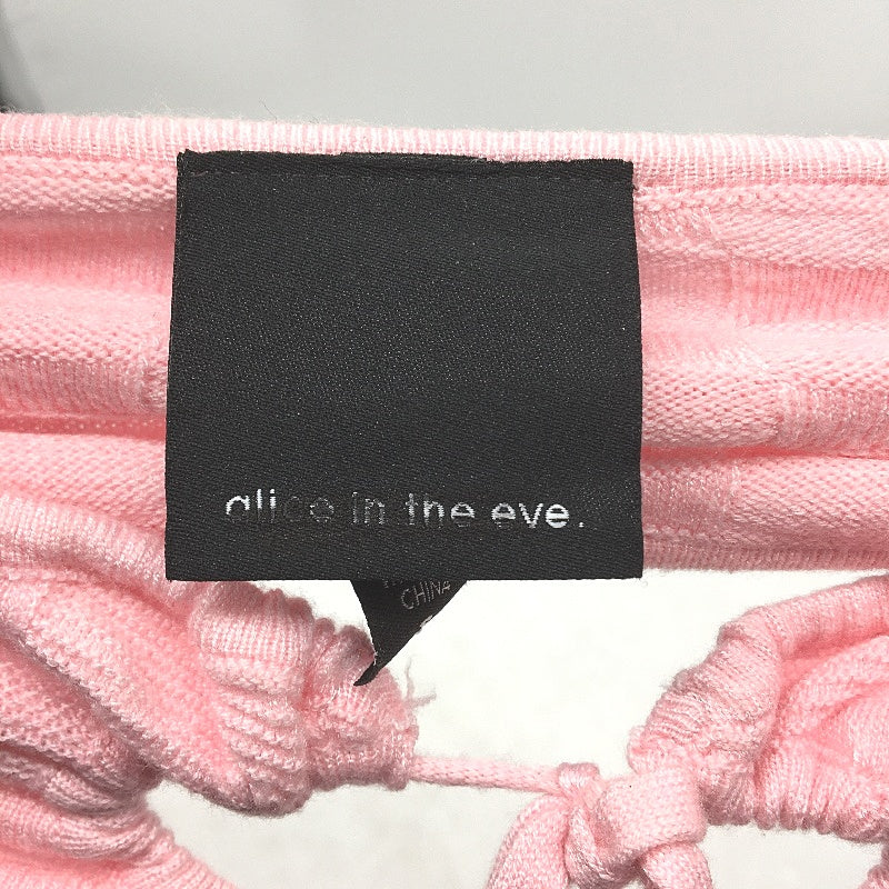 Alice in the Eve Alana Keyhole Pink Knit Midi Dress Ladies Size Small NEW