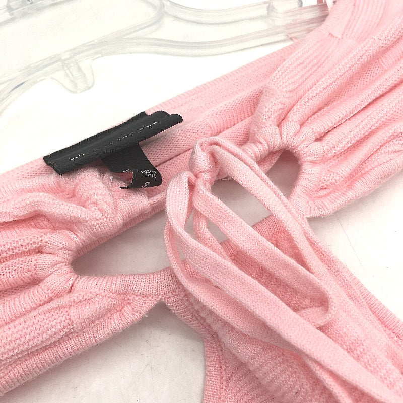 Alice in the Eve Alana Keyhole Pink Knit Midi Dress Ladies Size Small NEW