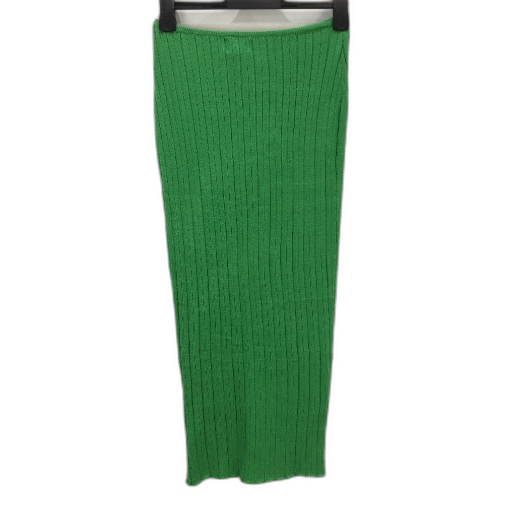Sndys Everyday Baha Green Soft Stretch Ribbed Maxi Skirt Ladies Size Small NEW