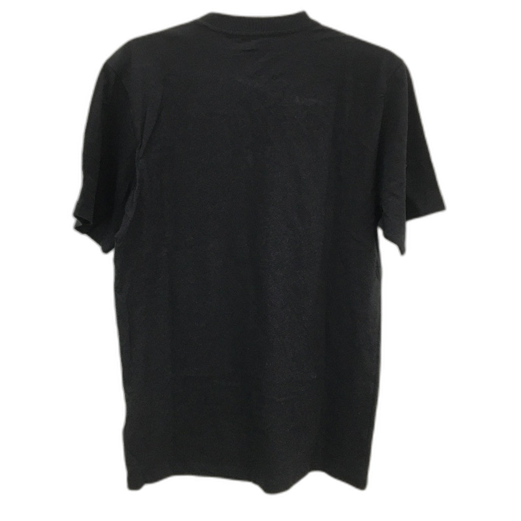 The North Face Basic Logo Graphic Black Cotton Tee Shirt Mens Size US Small NEW