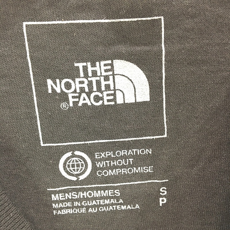 The North Face Basic Logo Graphic Black Cotton Tee Shirt Mens Size US Small NEW