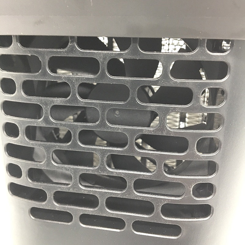 Portable Fan Heater YND-900F/D Black Space Heater With Handle