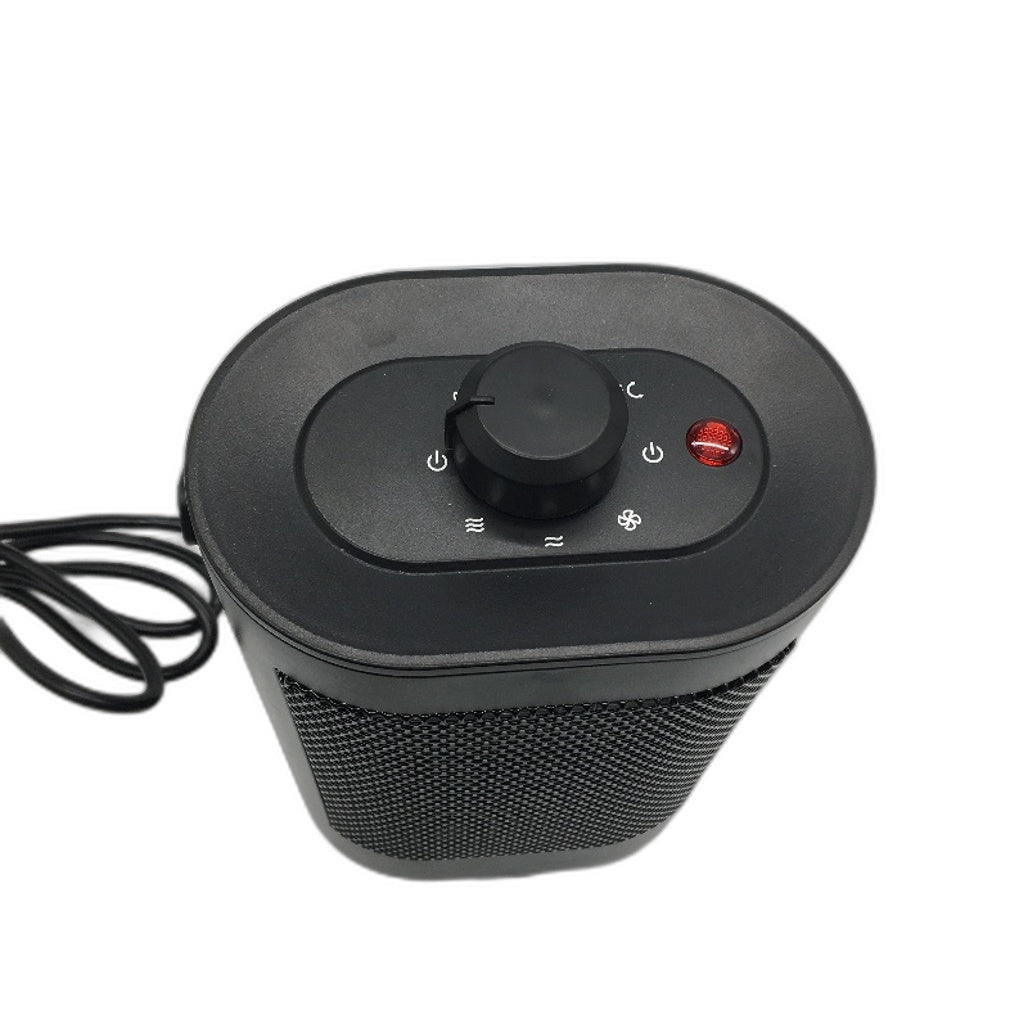 Portable Fan Heater YND-900F/D Black Space Heater With Handle