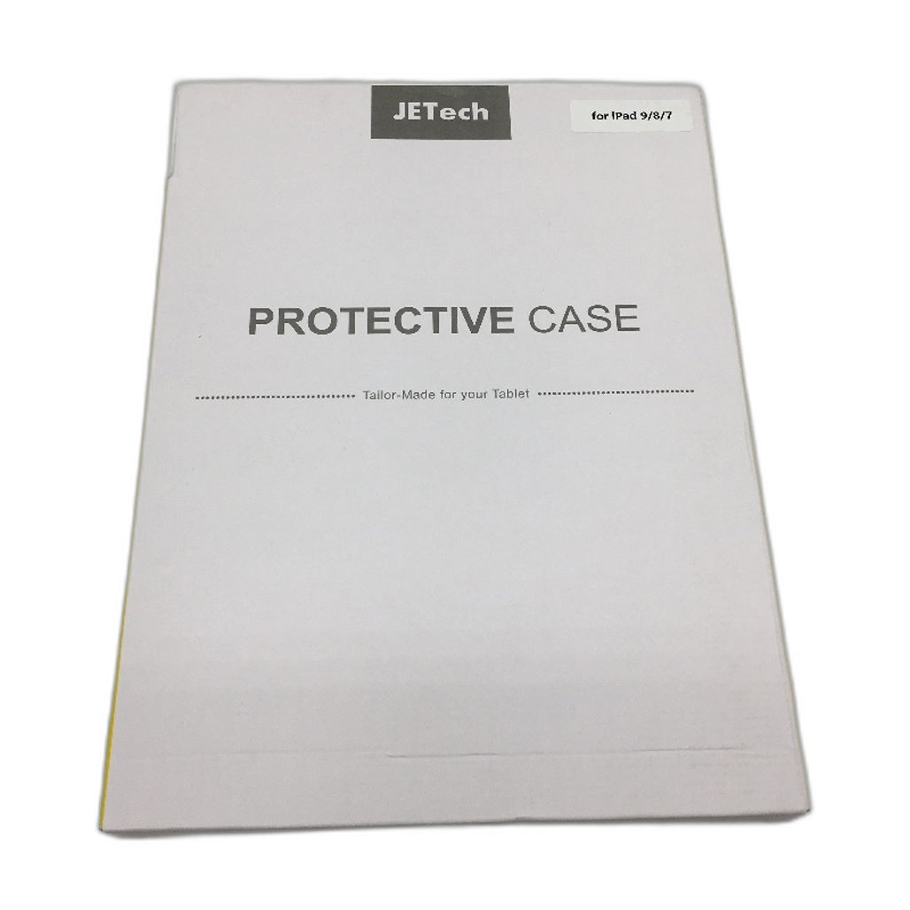 JETech Case For iPad Air 11-Inch Black Shockproof Tablet Cover Transparent