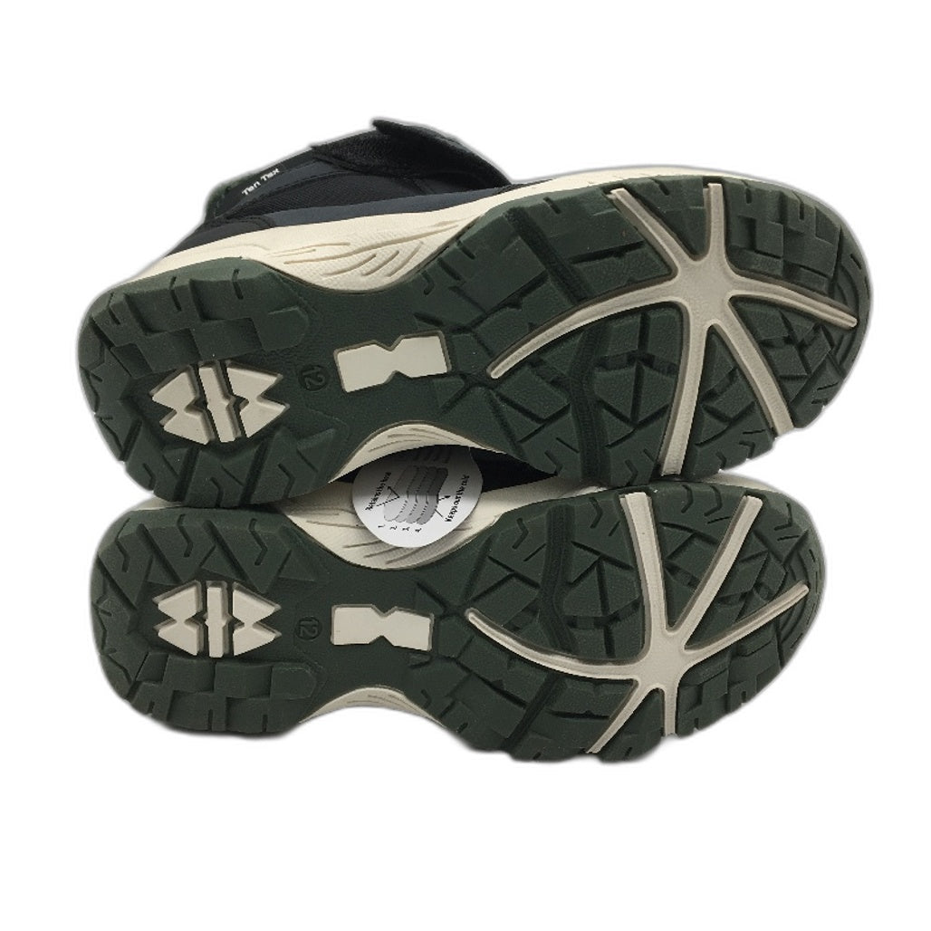 Crane Snow Extreme Thermoboots Fleece Lined Elastic Lace Black Childs Sze 12 NEW