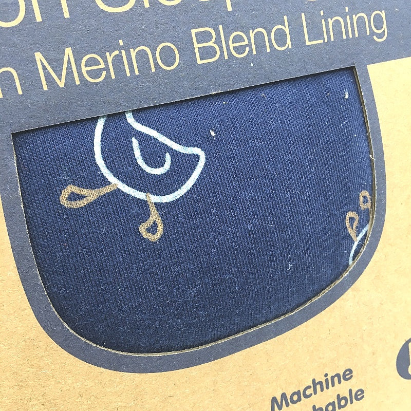 Snugtime Navy Blue Merino Wool Blend Infant Sleeping Bag With Arms Size 0-2 NEW