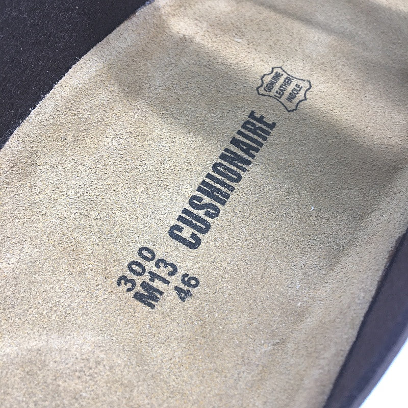 Cushionaire Brown Napa Lane Leather Strap Cork Sandal Shoe Size US 13 EU 46 NEW