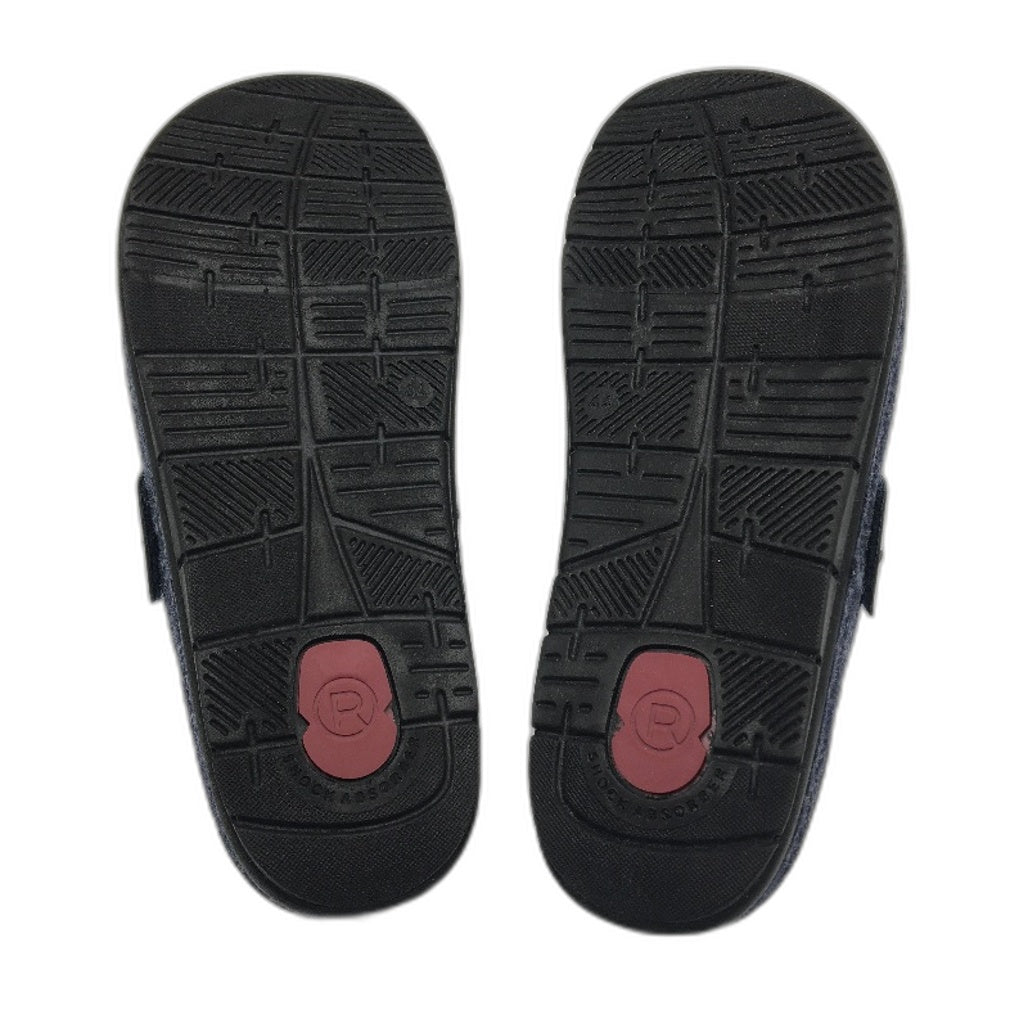 Rohde Ocean Blue Rodigo-h Open Back Slipper With Fastener Size US 10.5 EU 44 NEW