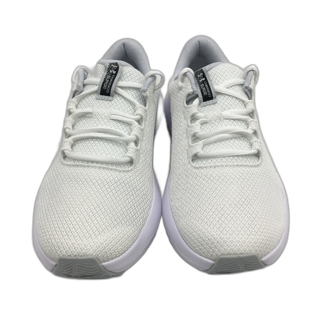 Under Armour White Grey UA Charged Surge 4 Sneakers Mens Size US 8 EU 41 NEW