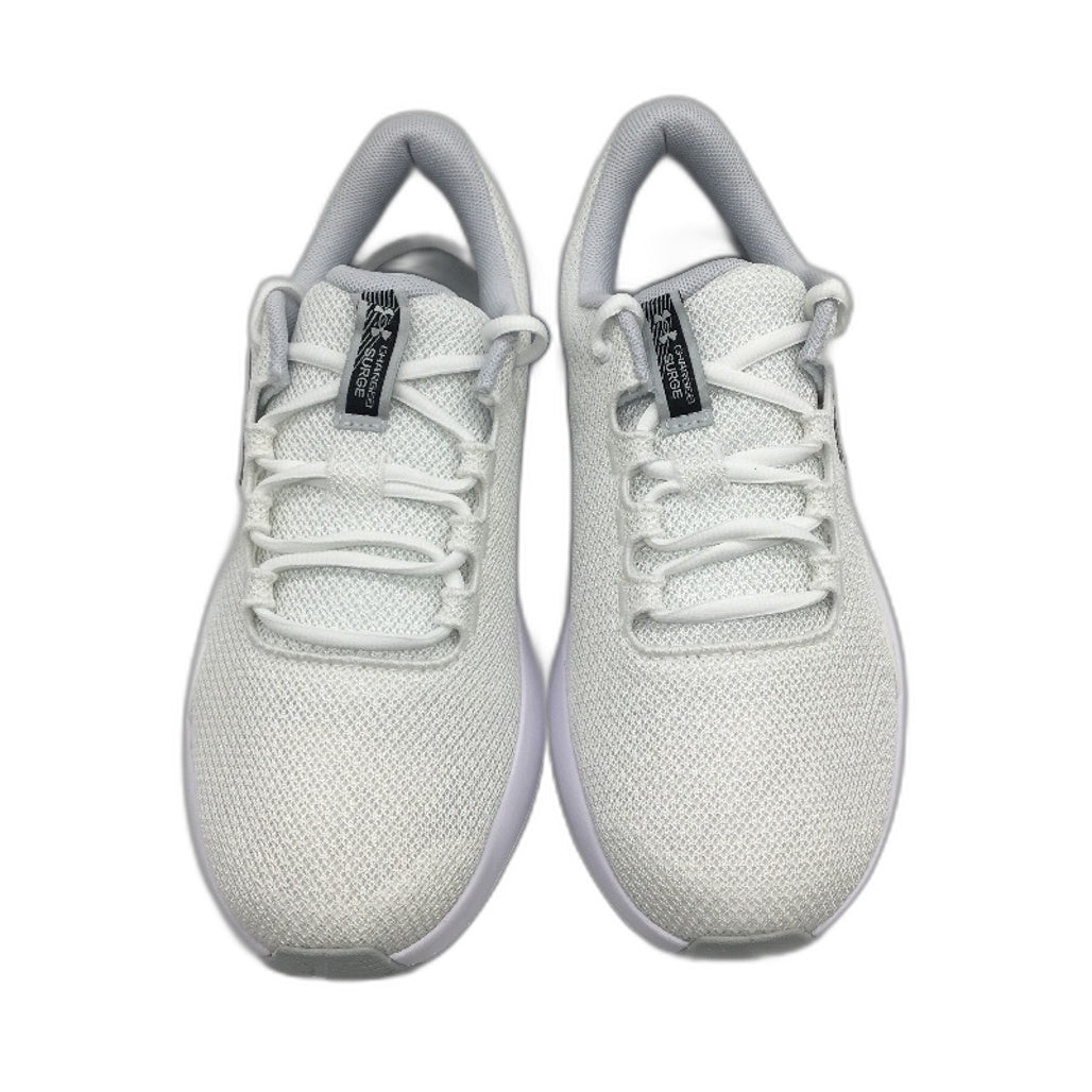 Under Armour White Grey UA Charged Surge 4 Sneakers Mens Size US 8 EU 41 NEW