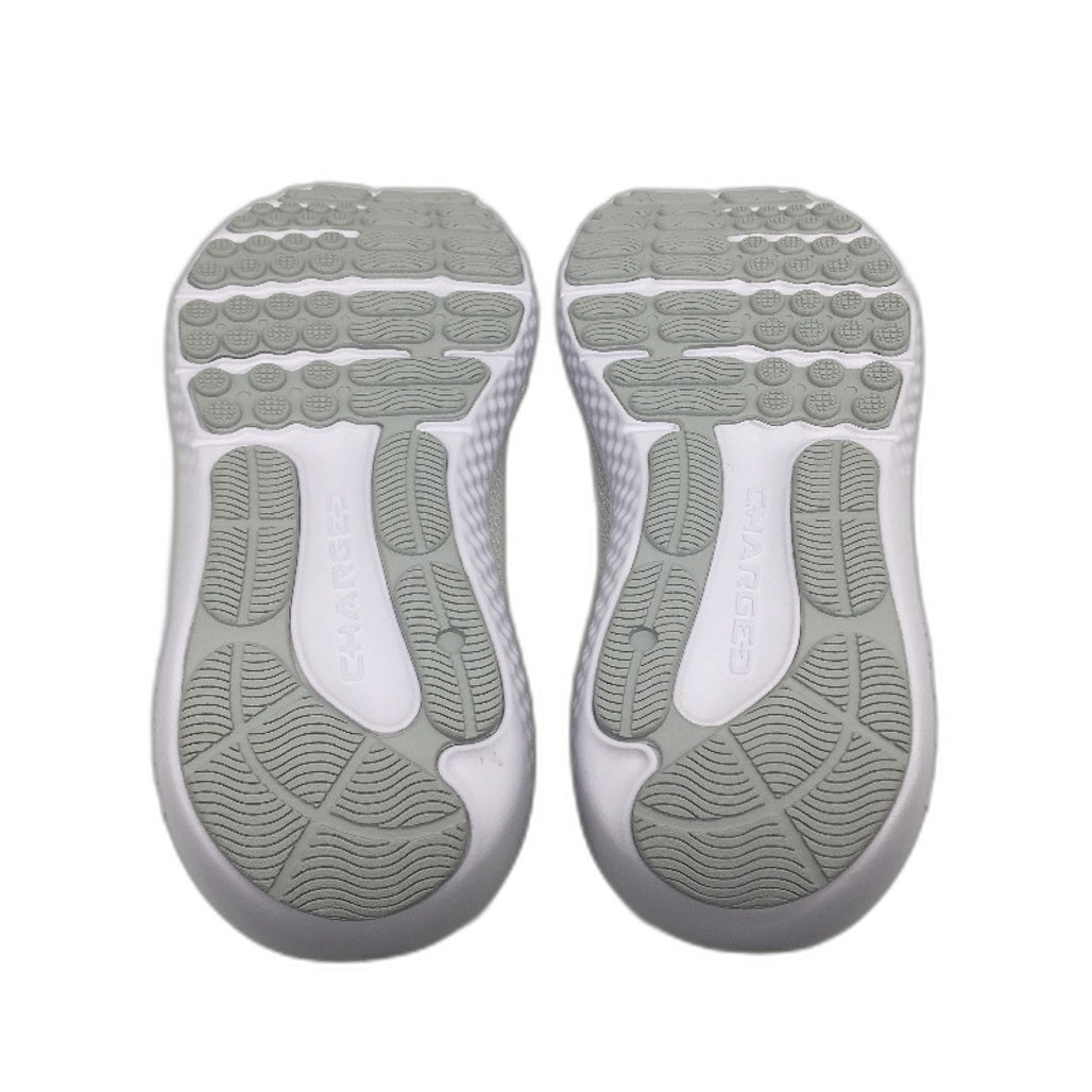 Under Armour White Grey UA Charged Surge 4 Sneakers Mens Size US 8 EU 41 NEW