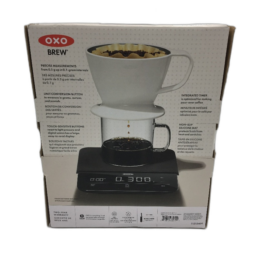 Oxo Brew 11212400 6 lb Precision Coffee Scale with Timer in Black NEW