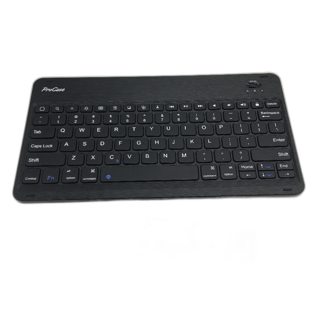 ProCase 11 Inch Slim Black Faux Leather Keyboard Case for Galaxy Tablet NEW
