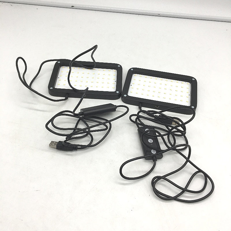 NEEWER BP66 2 Pack Bi Colour LED Studio Panel Video Light Lighting Kit NEW
