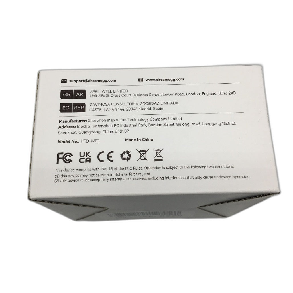 Dreamegg Classic D1 29 Ambient Sound Machine Alarm Clock in White DEMO